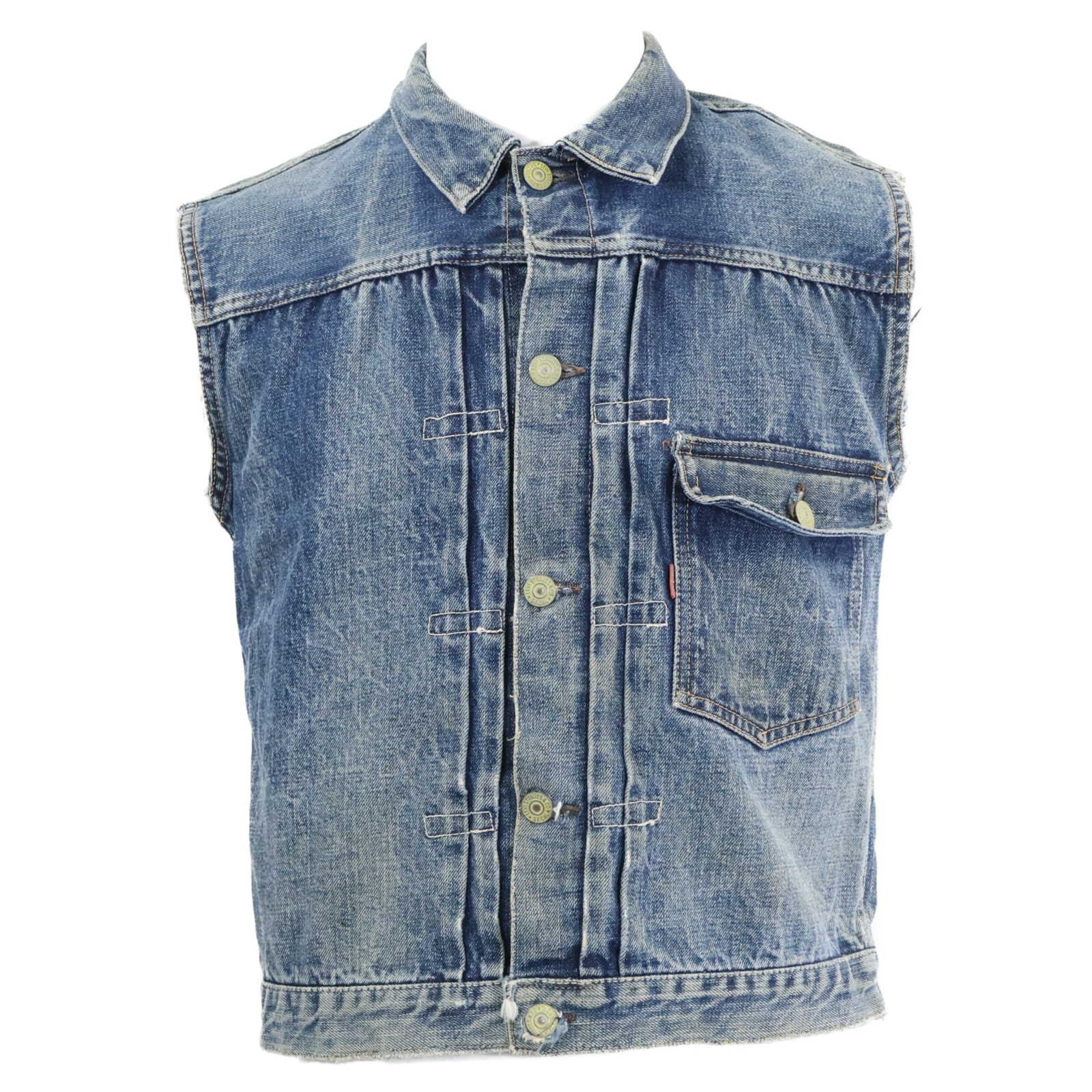 リーバイス 1st 506XX Cut-Off レッドタブ片面 ビックE デニム ※サイズの表記はございません。