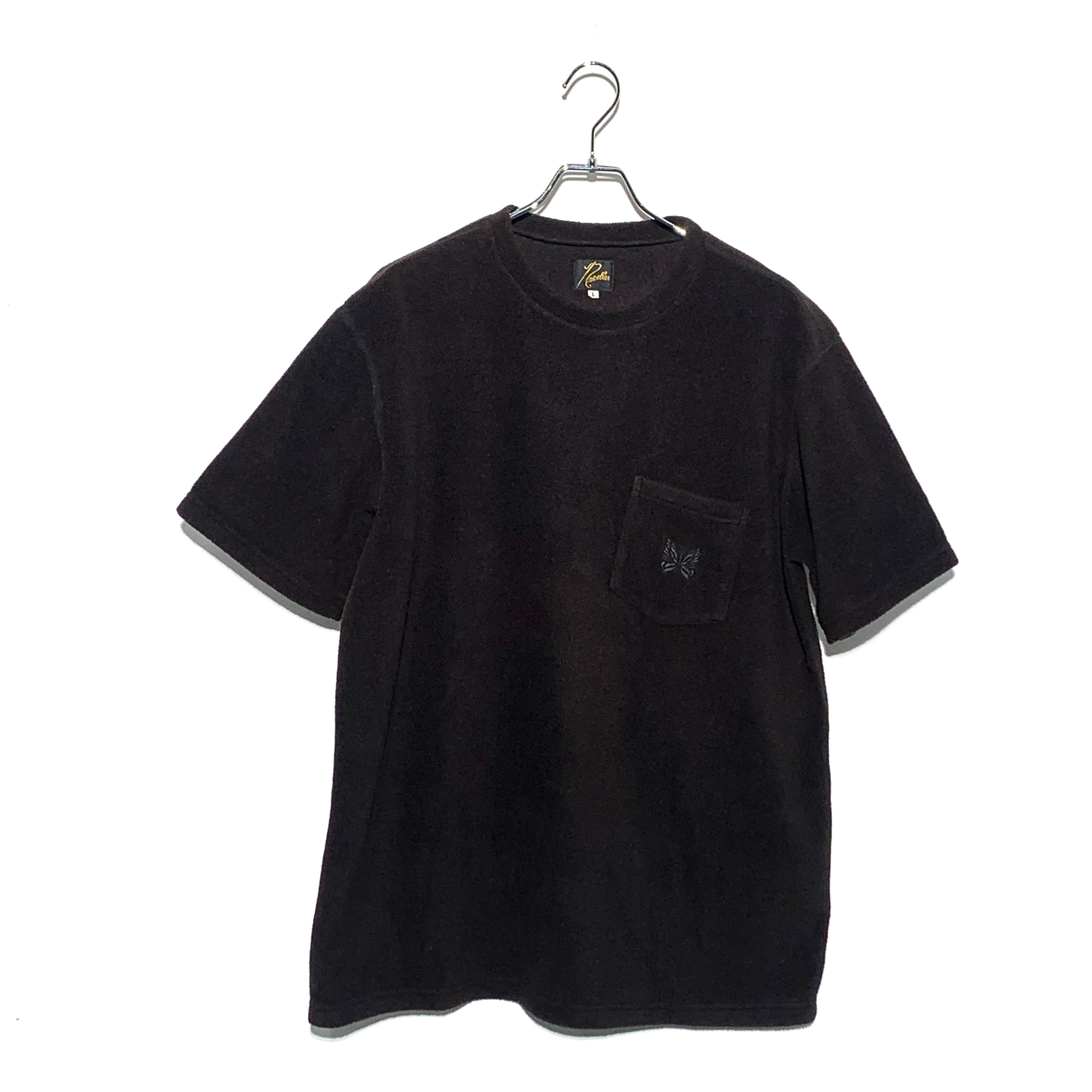 Needles S/S CREW NECK TEE -POLY FLEECE Black 23SS
