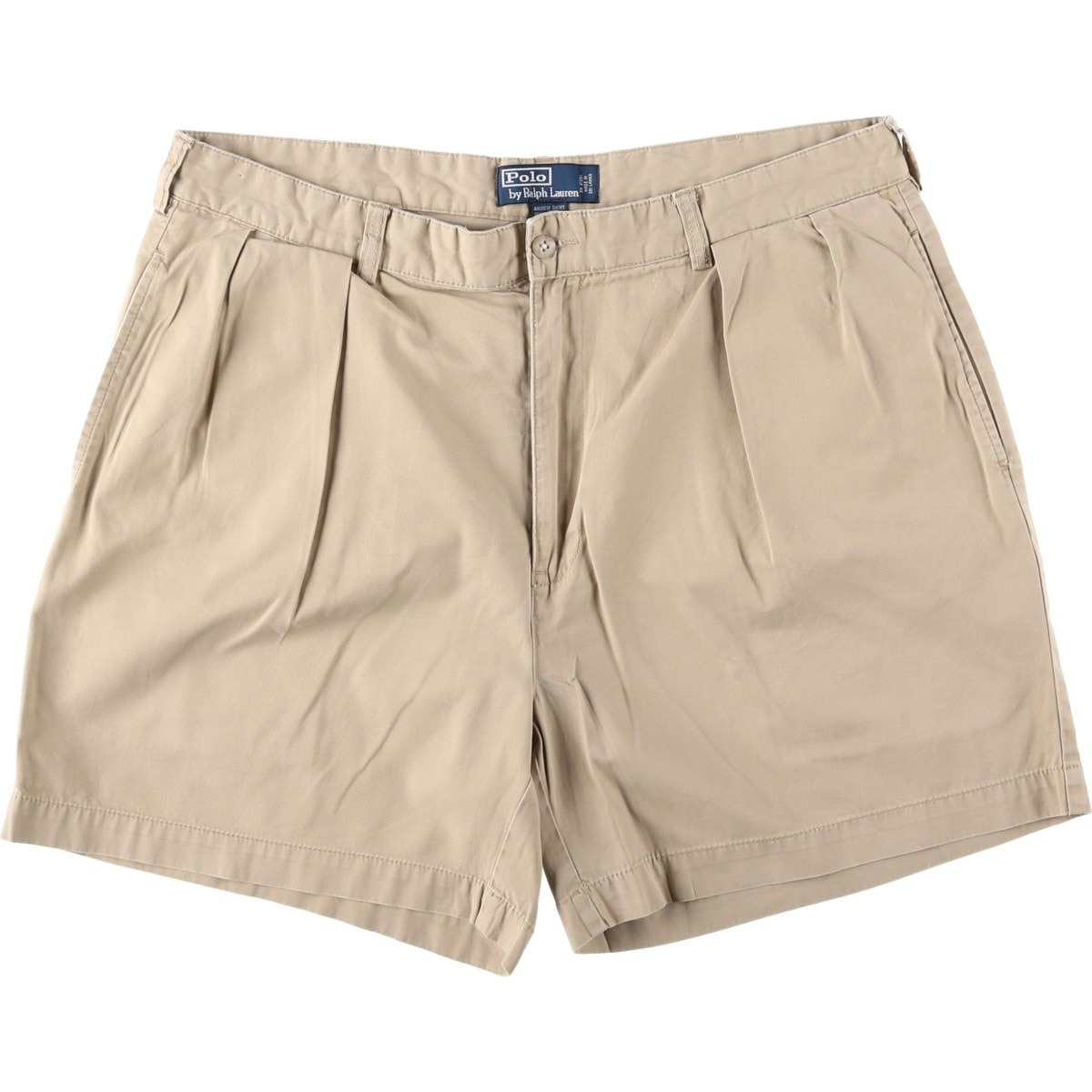 古着 ラルフローレン Ralph Lauren POLO by Ralph Lauren ANDREW SHORT ツータック チノショーツ ショートパンツ メンズw38相当/eaa661826