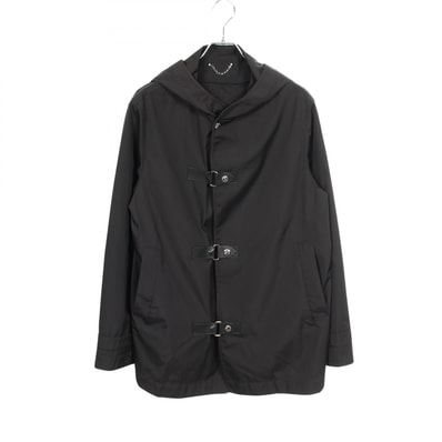 ルイ・ヴィトン LOUIS VUITTON フード付き 衣料品 アウター ポリエステル メンズ ブラック系 【中古】
