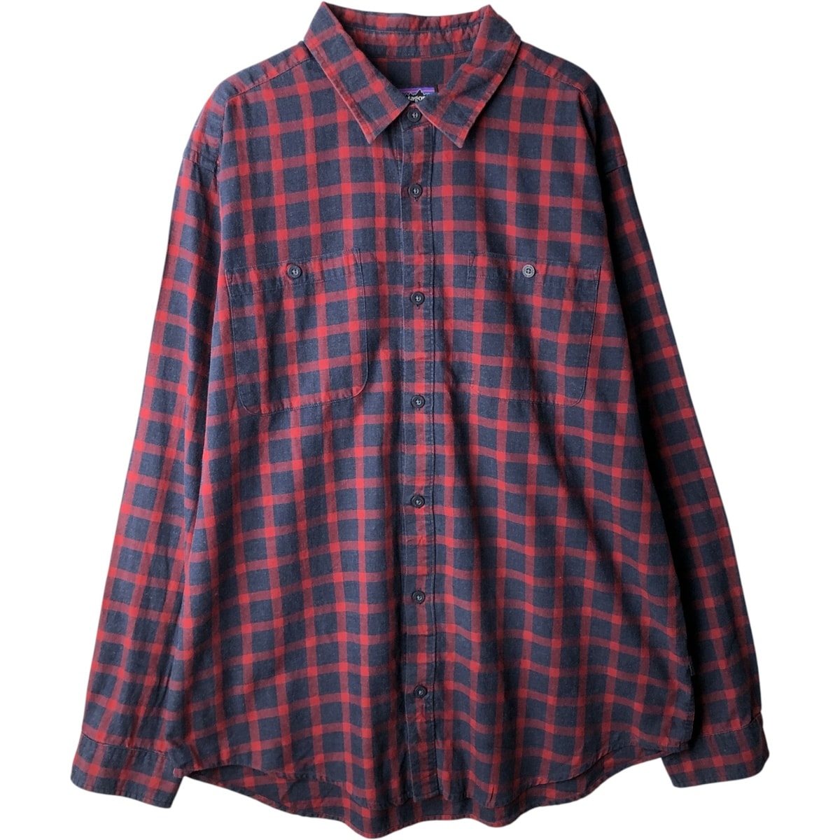 古着 パタゴニア Patagonia ORGANIC COTTON オーガニックコットン 長袖 フランネルチェックシャツ メンズL相当/eaa643347