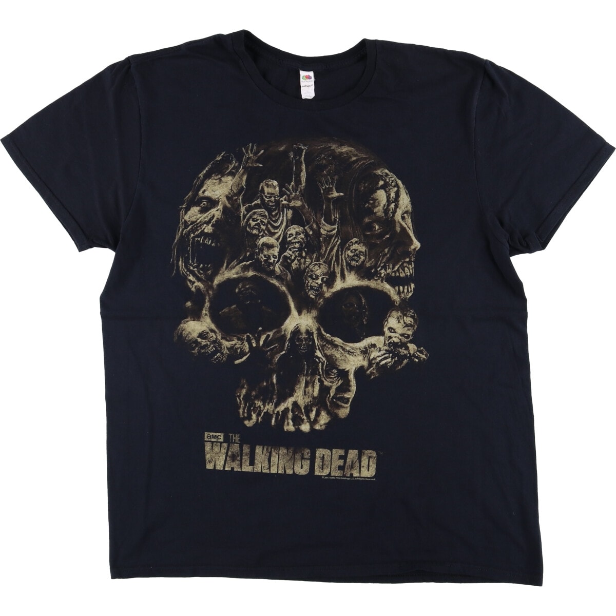 古着 フルーツオブザルーム FRUIT OF THE LOOM THE WALKING DEAD ウォーキングデッド 映画 ムービーTシャツ メンズL相当/eaa570269