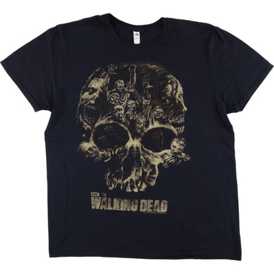 古着 フルーツオブザルーム FRUIT OF THE LOOM THE WALKING DEAD ウォーキングデッド 映画 ムービーTシャツ メンズL相当/eaa570269