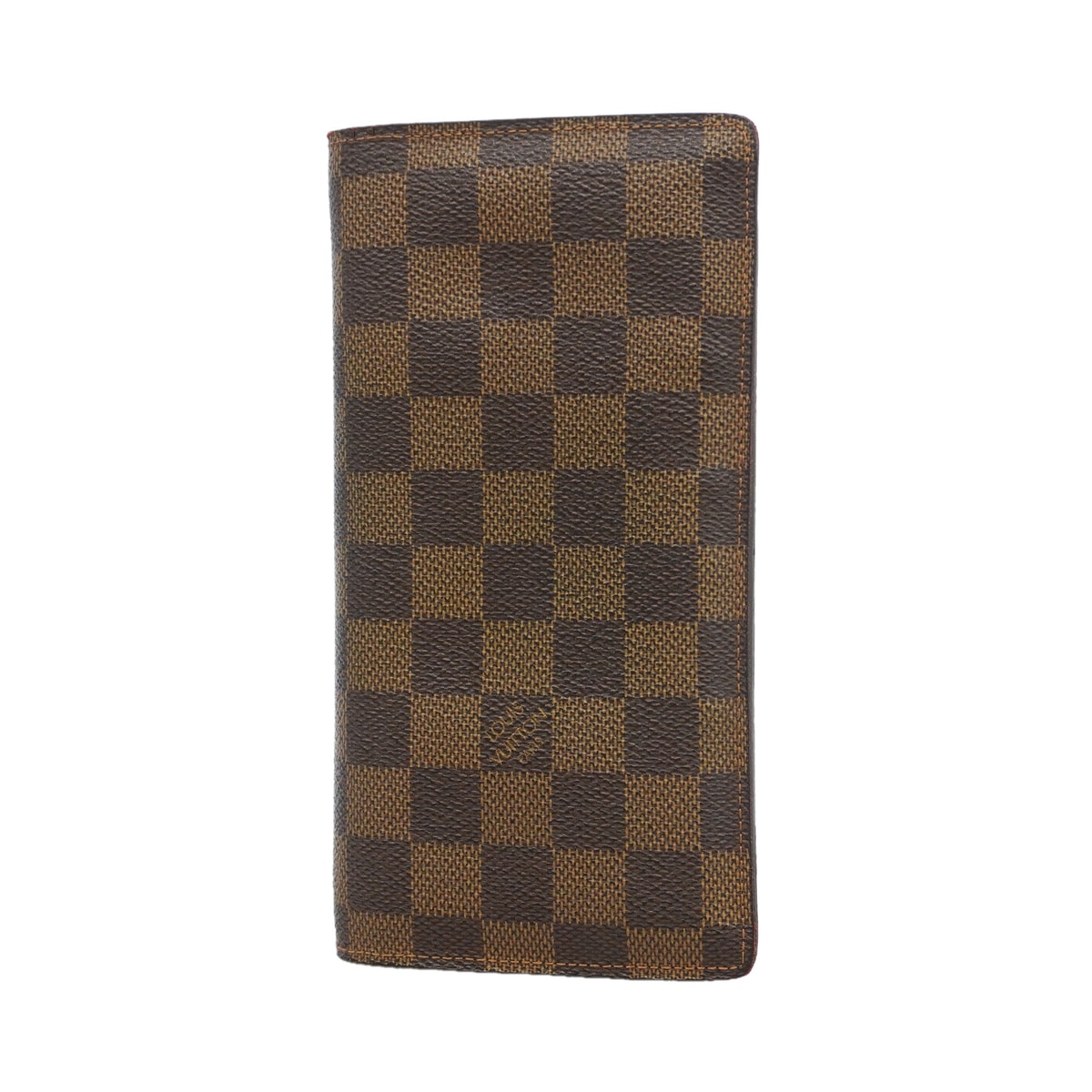 【6he5078】ルイヴィトン 長財布 ダミエ ポルトフォイユブラザ N60017 エベヌ【中古】メンズ