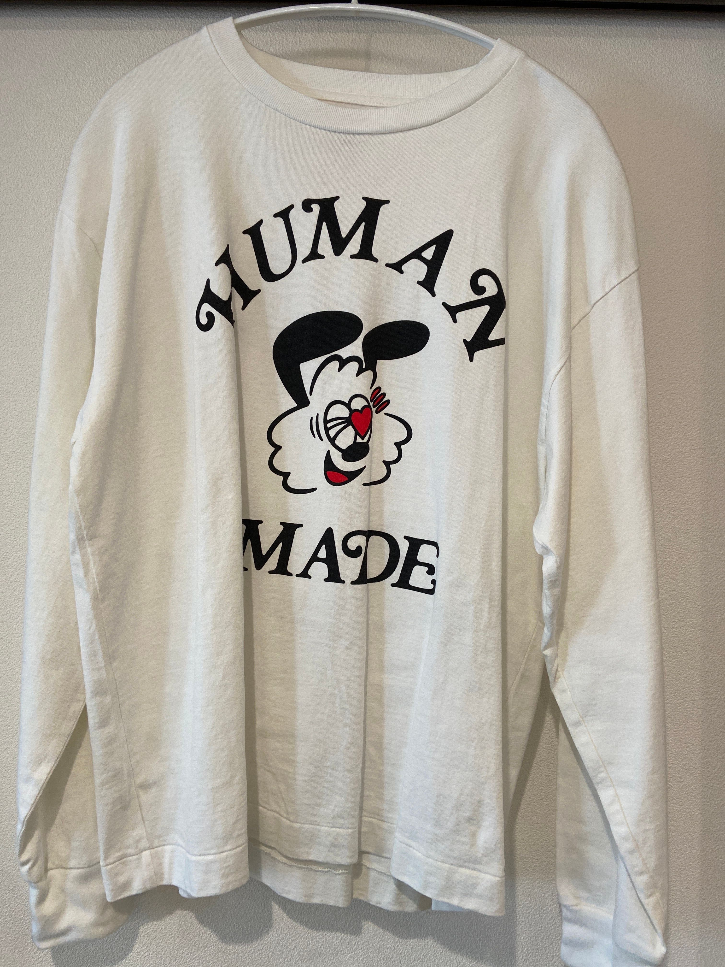 HUMAN MADE GDC Valentine's Day L/S T-Shirt "White" / VERDY