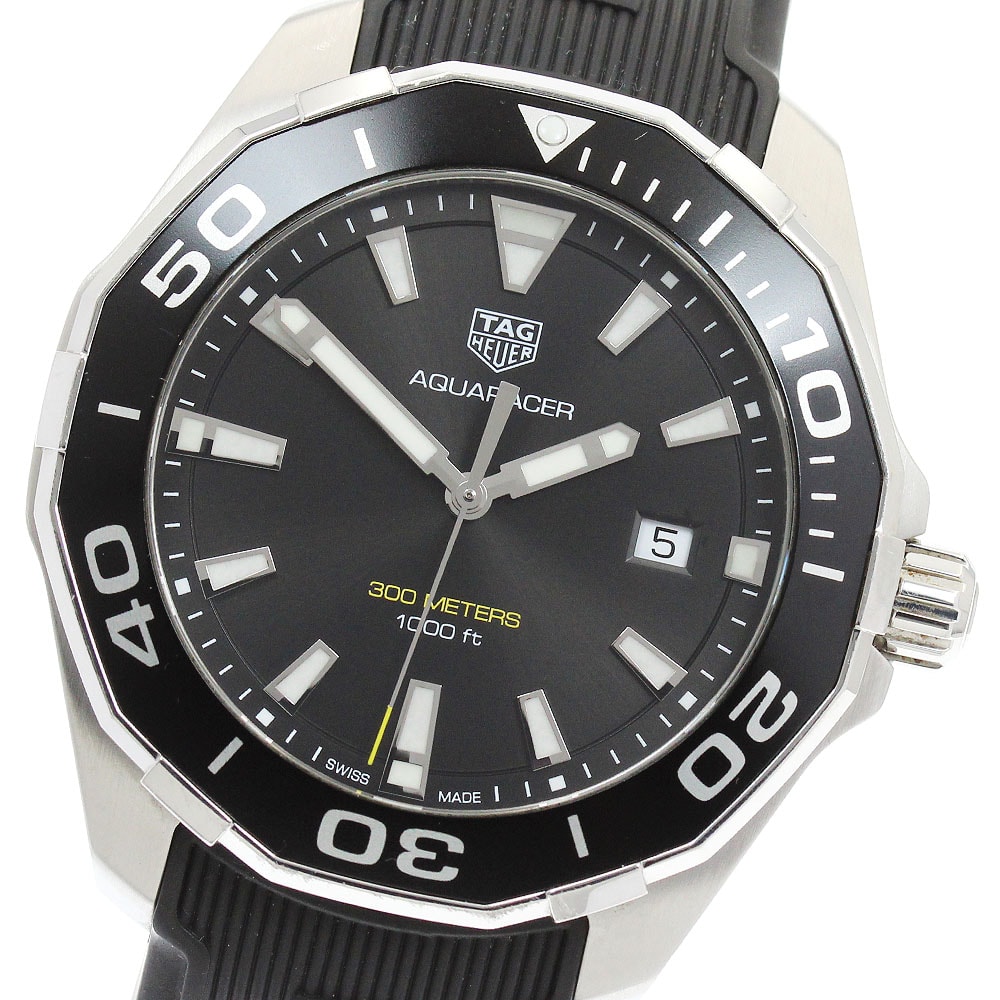 ★保 タグホイヤー アクアレーサー デイト WAY101A メンズ 【中古】