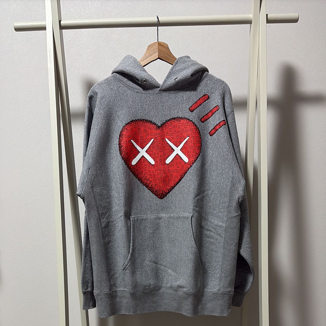 HUMAN MADE x KAWS HOODIE #1 "Grey"