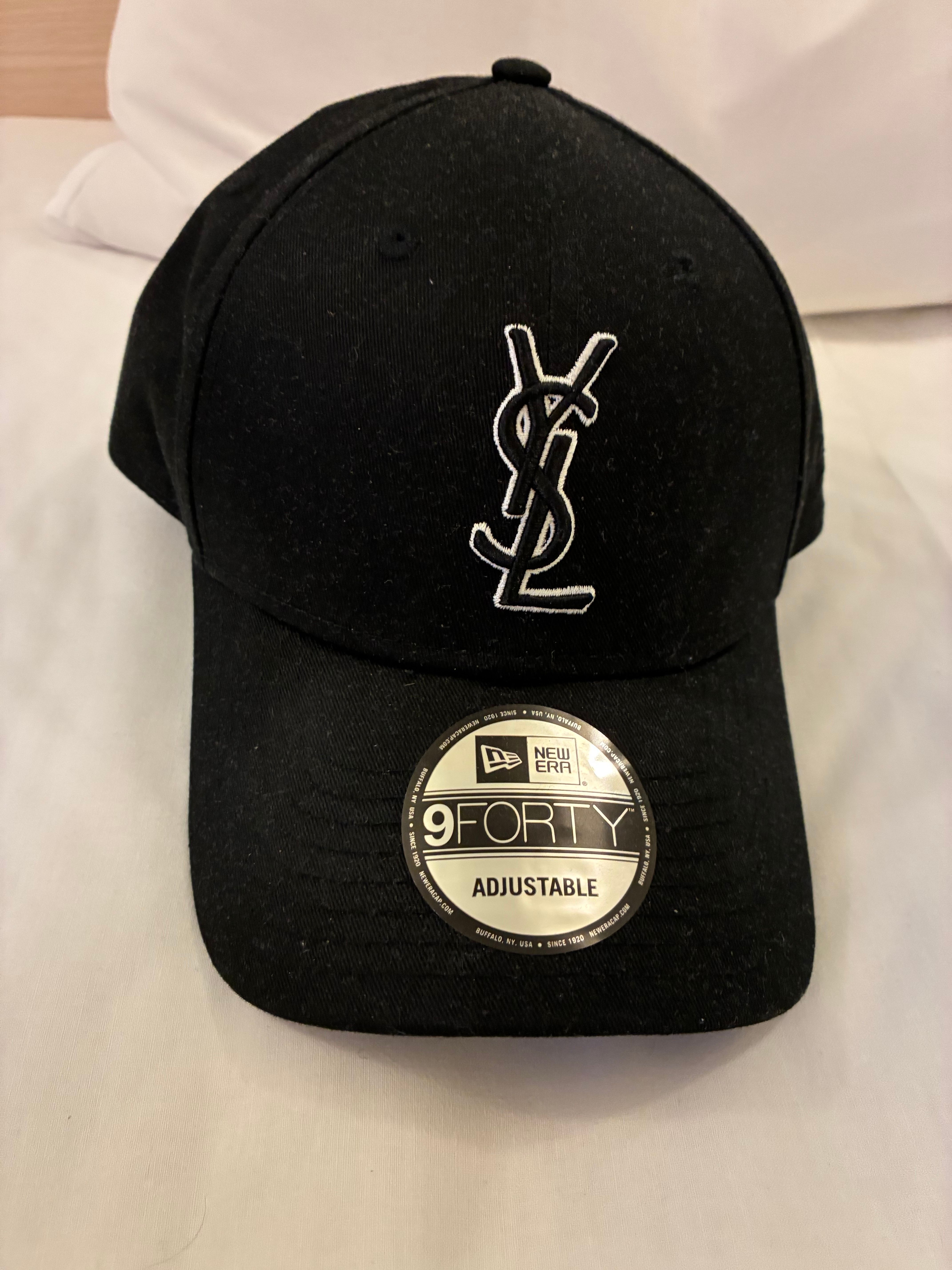 Saint Laurent x New Era YSL Monogram Cap "Black"