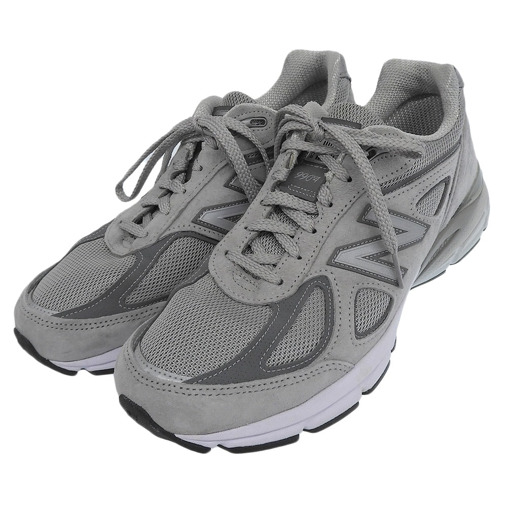 ニューバランス Made in USA 990v4 Core スニーカー シューズ メンズ グレー 27.5cm U990GR4 9 1/2(US)