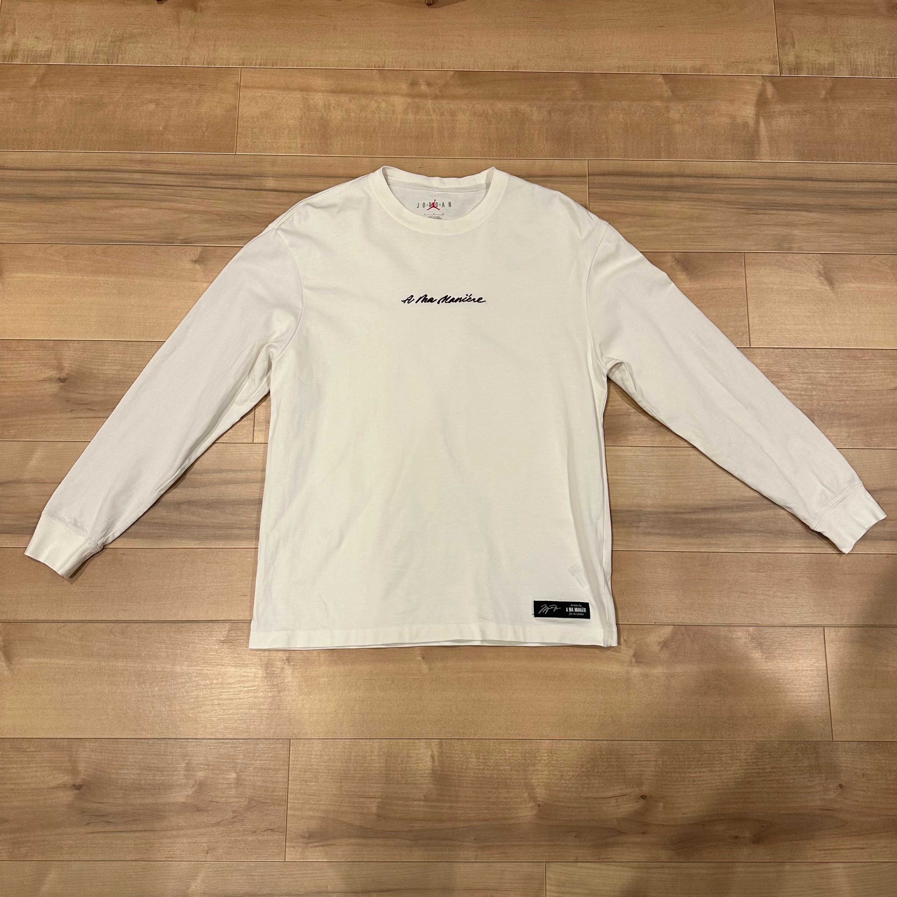 Jordan A ma maniere Long sleeve Tee "Sail"