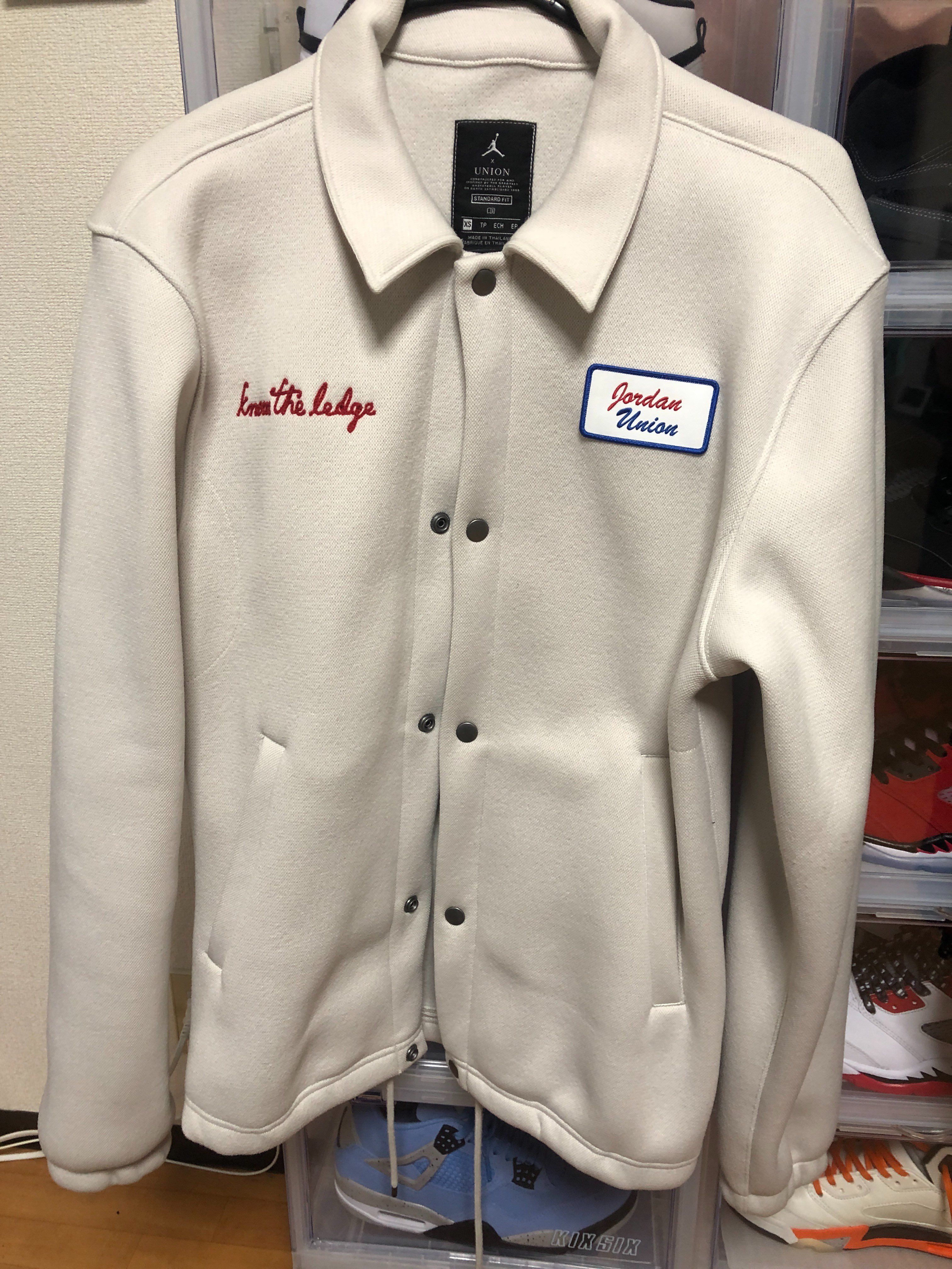 Air Jordan x Union Coaches Jacket "White"