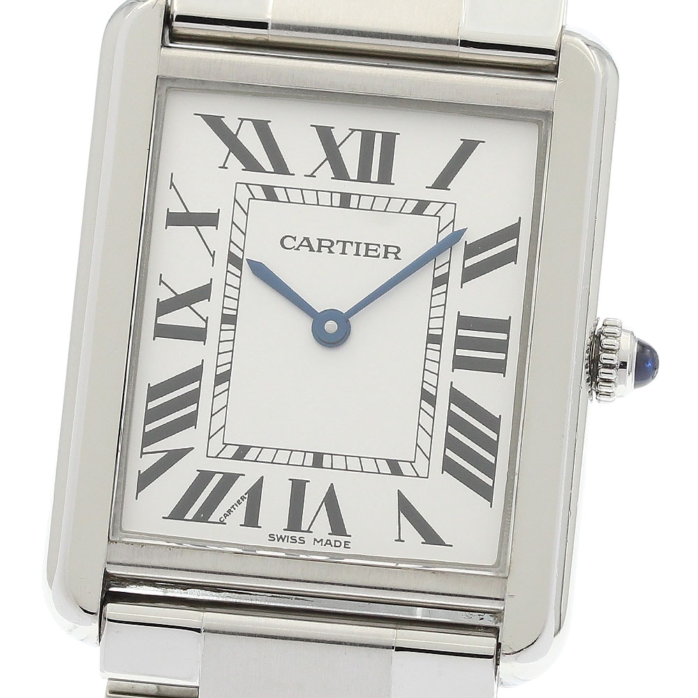 ★保 カルティエ タンクソロ LM W5200014 メンズ 【中古】