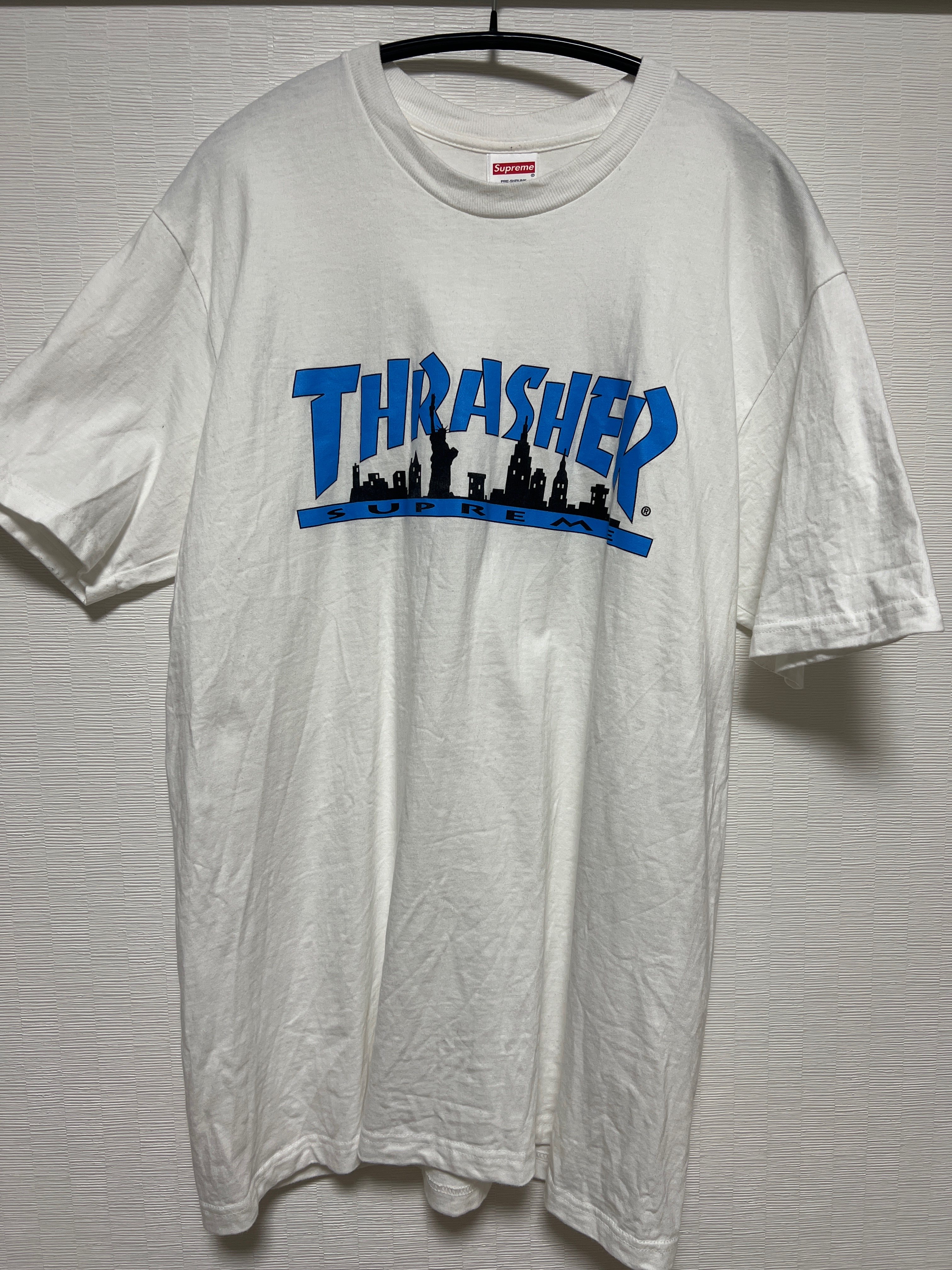 Supreme / Thrasher® Skyline Tee "White"