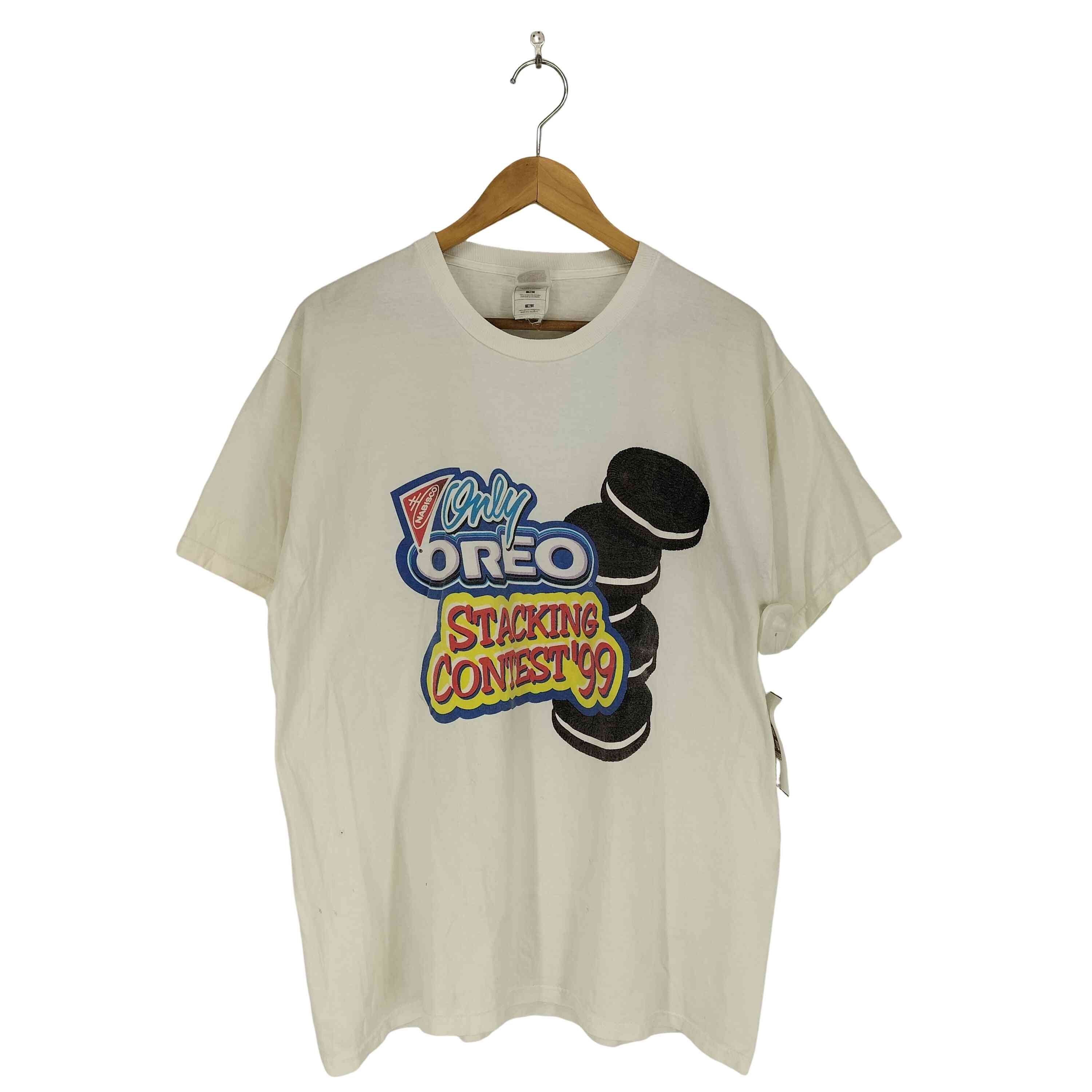 90s 企業プリントTシャツ STACKING CONTEST99【1142062331766】