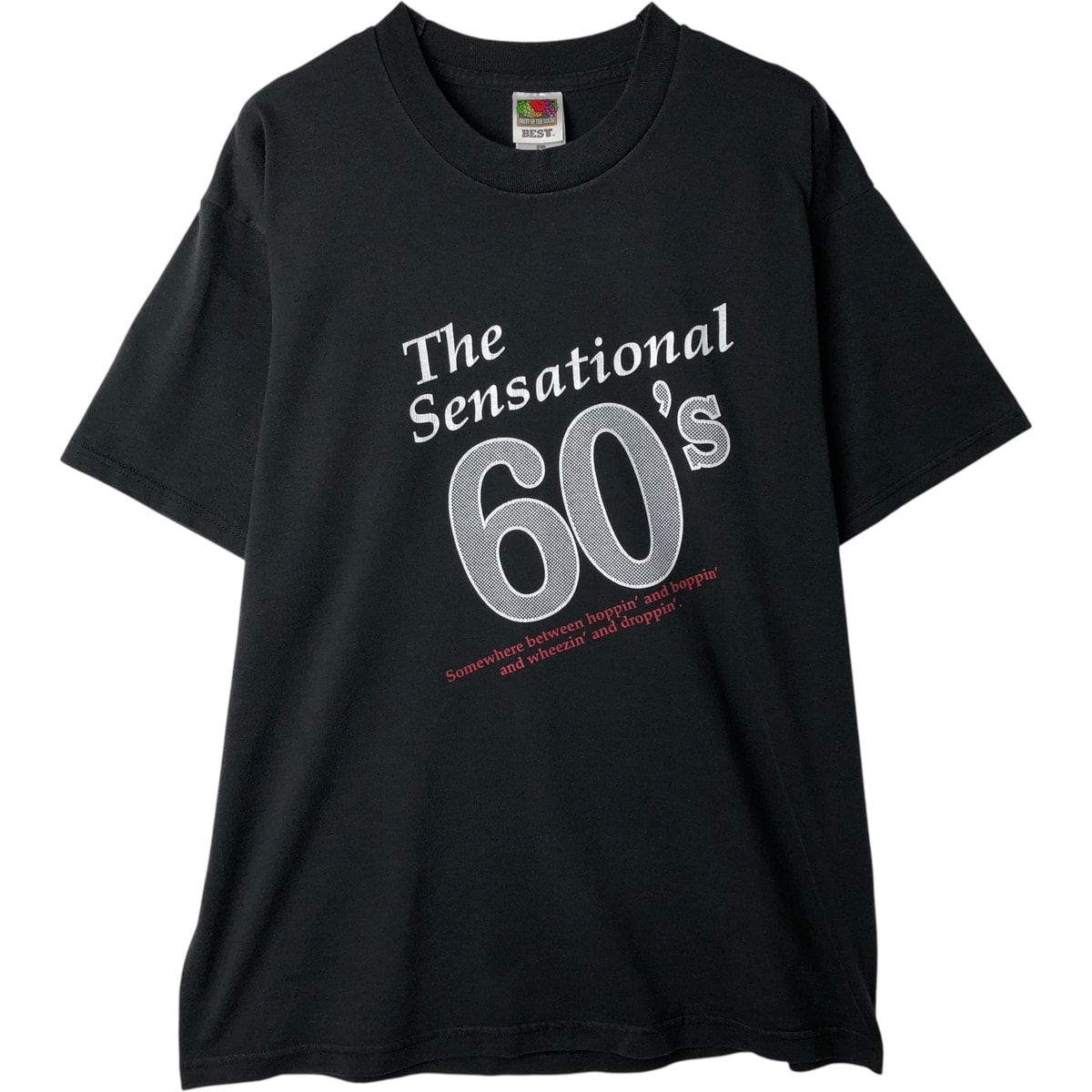 古着 90~00年代 フルーツオブザルーム FRUIT OF THE LOOM メッセージプリントTシャツ メンズL相当 ヴィンテージ/eaa618006