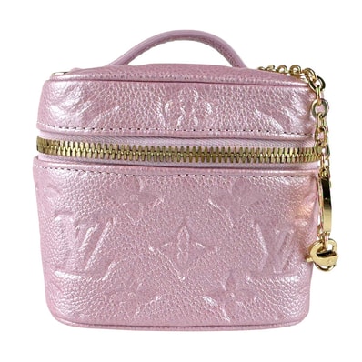 ルイ ヴィトン LOUIS VUITTON ショルダーバッグ モノグラム アンプラント ミクロ ヴァニティ モノグラムアンプラント ピンク レディース M82168【中古】 z8439