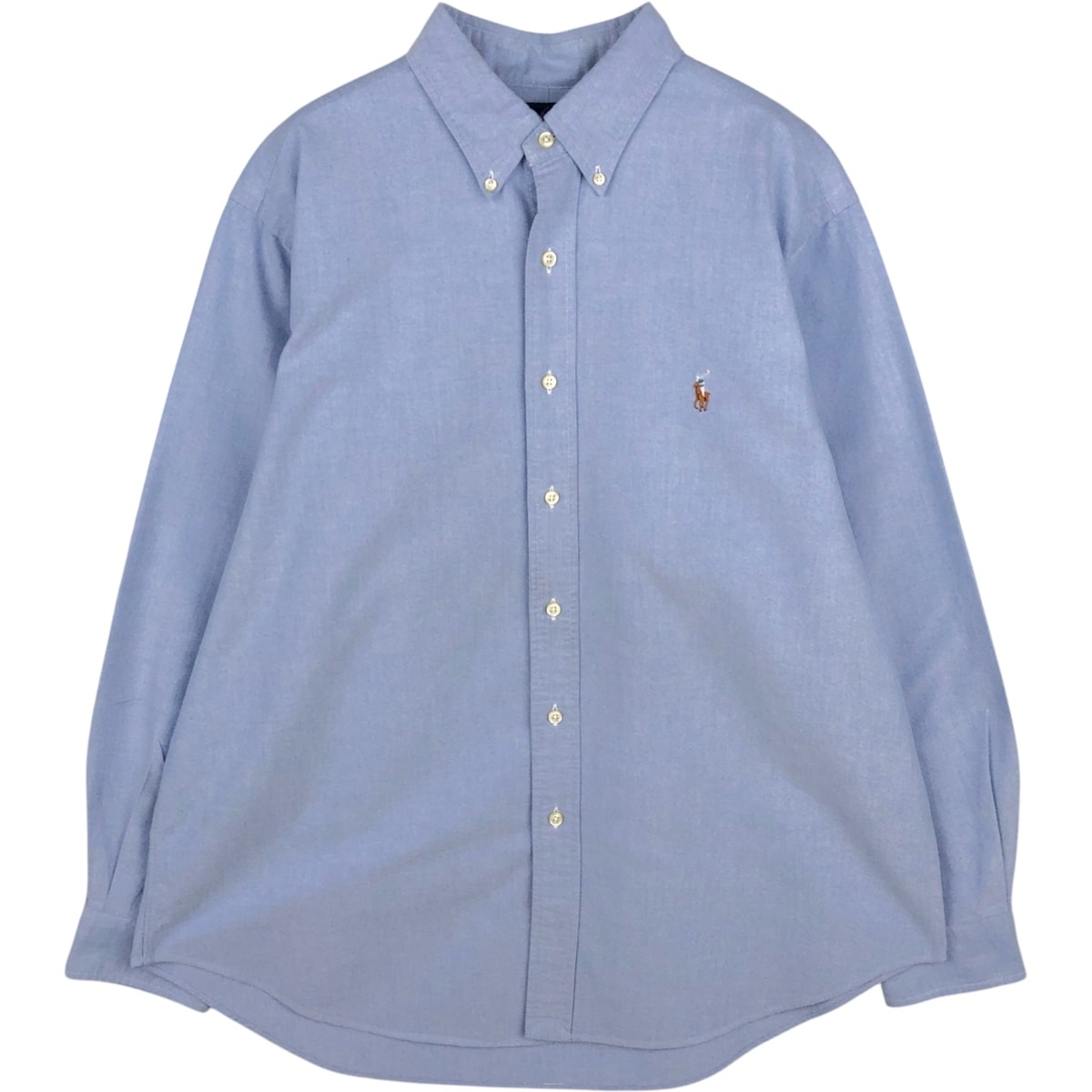古着 ラルフローレン Ralph Lauren CLASSIC FIT 長袖 ボタンダウンシャツ メンズL相当/eaa628848
