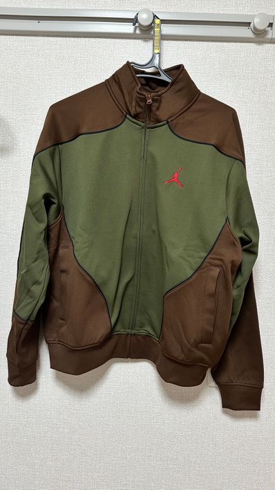 Supreme x Jordan Tricot Track Jacket "Brown"