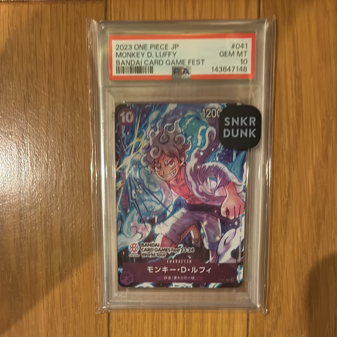 モンキー・D・ルフィ P [P-041] (BANDAI CARD GAMES Fest23-24 World Tour)