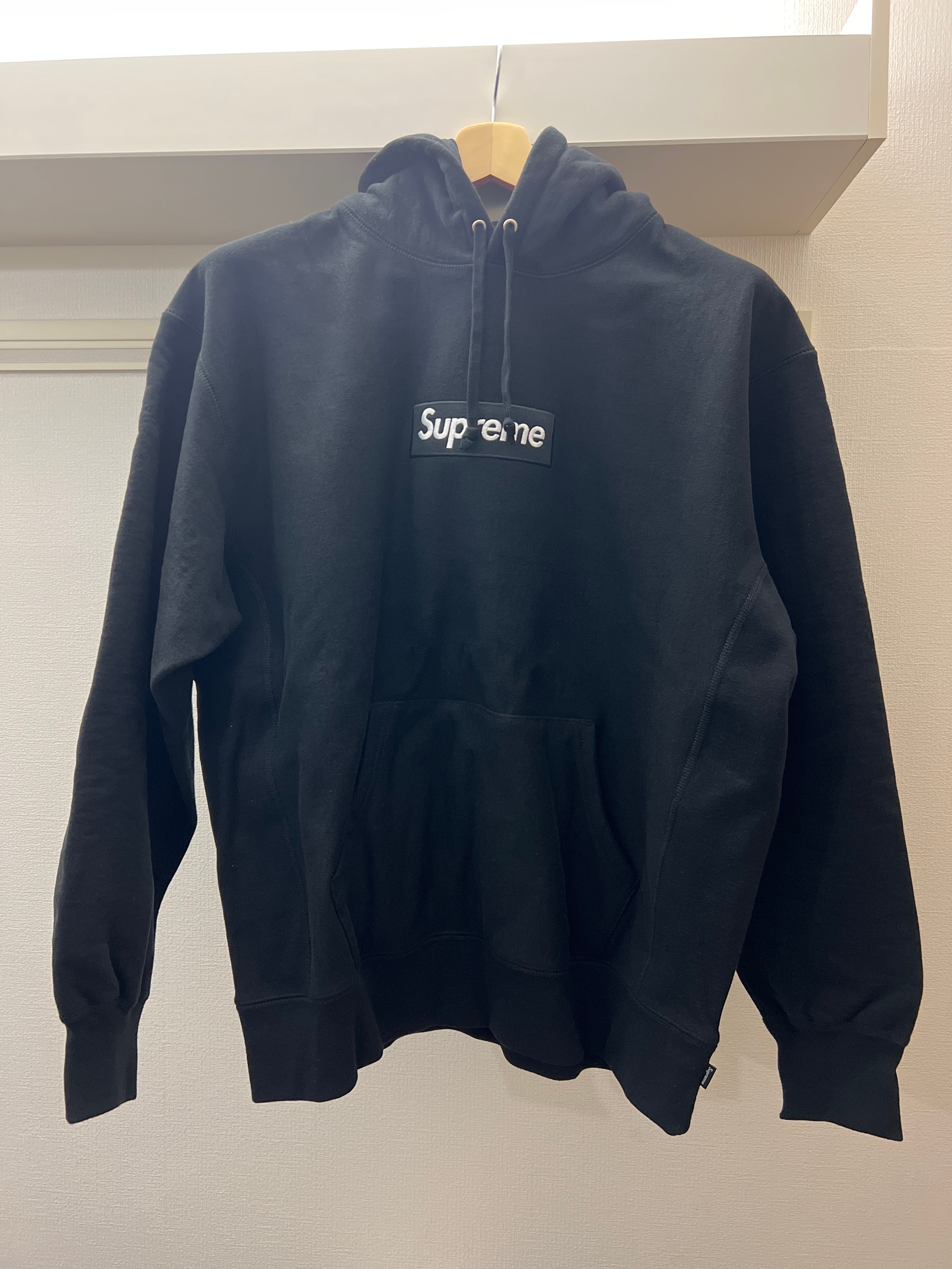 Supreme Box Logo Hooded Sweatshirt "Black" (21FW)