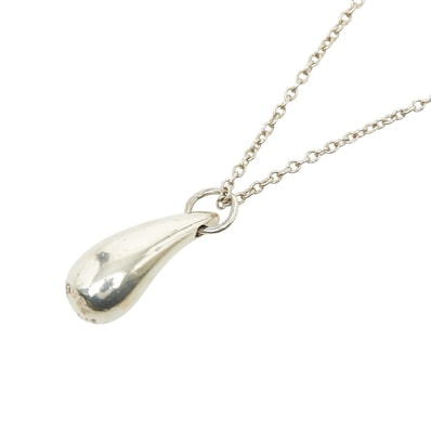 ティファニー ティアドロップ ネックレス SV925 シルバー レディース TIFFANY&Co. 中古
