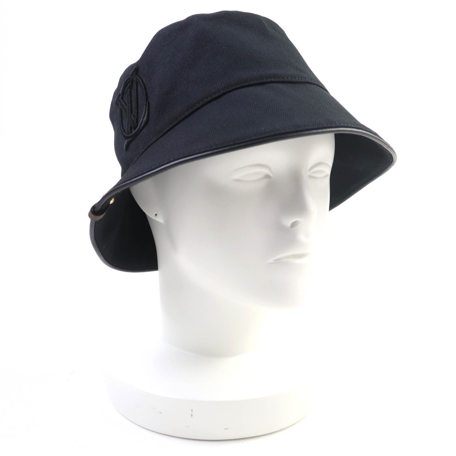 良品 ルイヴィトン
 ハット バケットハット・LV シティー ブラック レディース ー M7054S