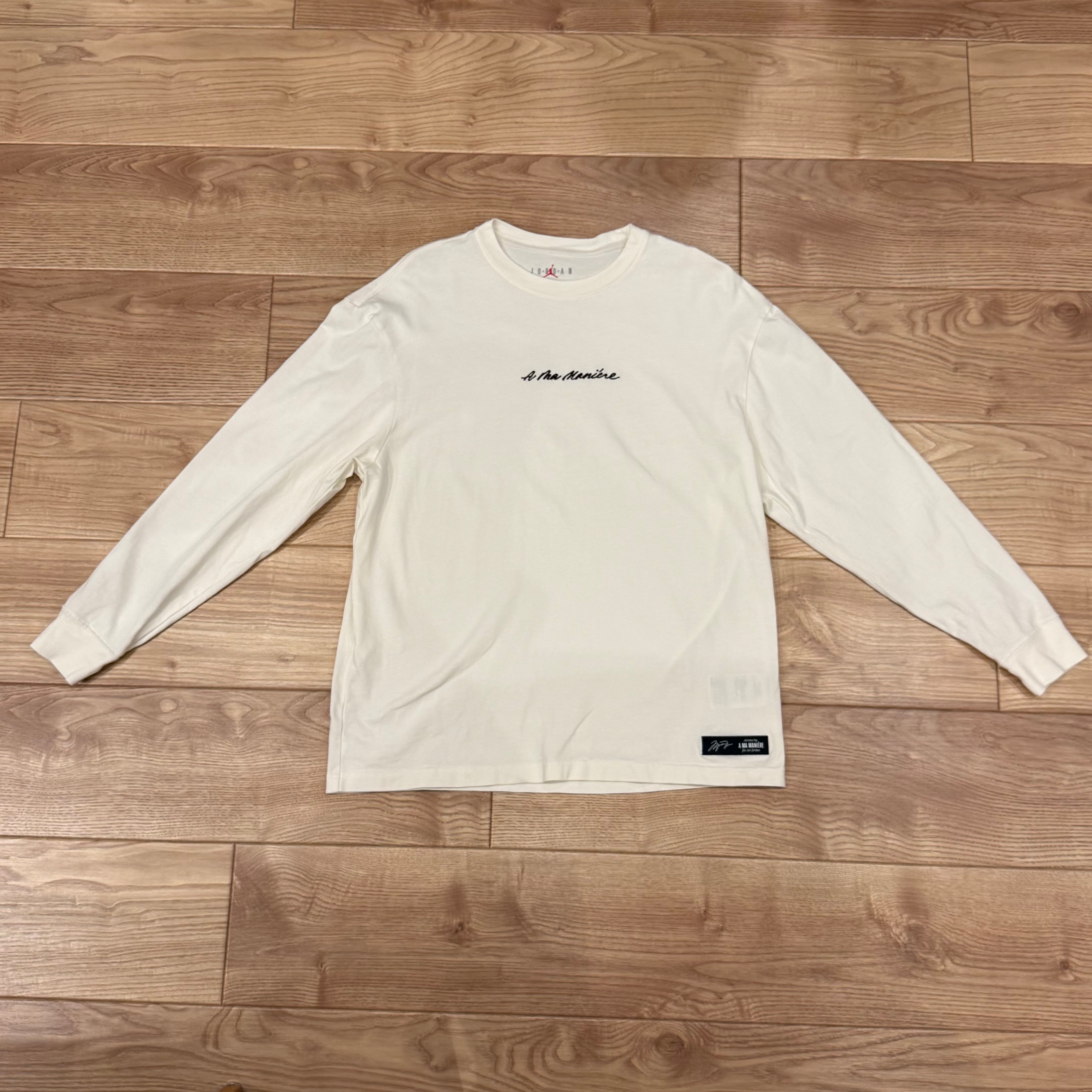 ジョーダン x アママニエール ロングスリーブ Tシャツ "セイル"