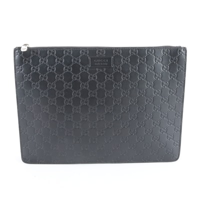 ■極美品 グッチ グッチシマ 429004 セカンドバッグ レザー