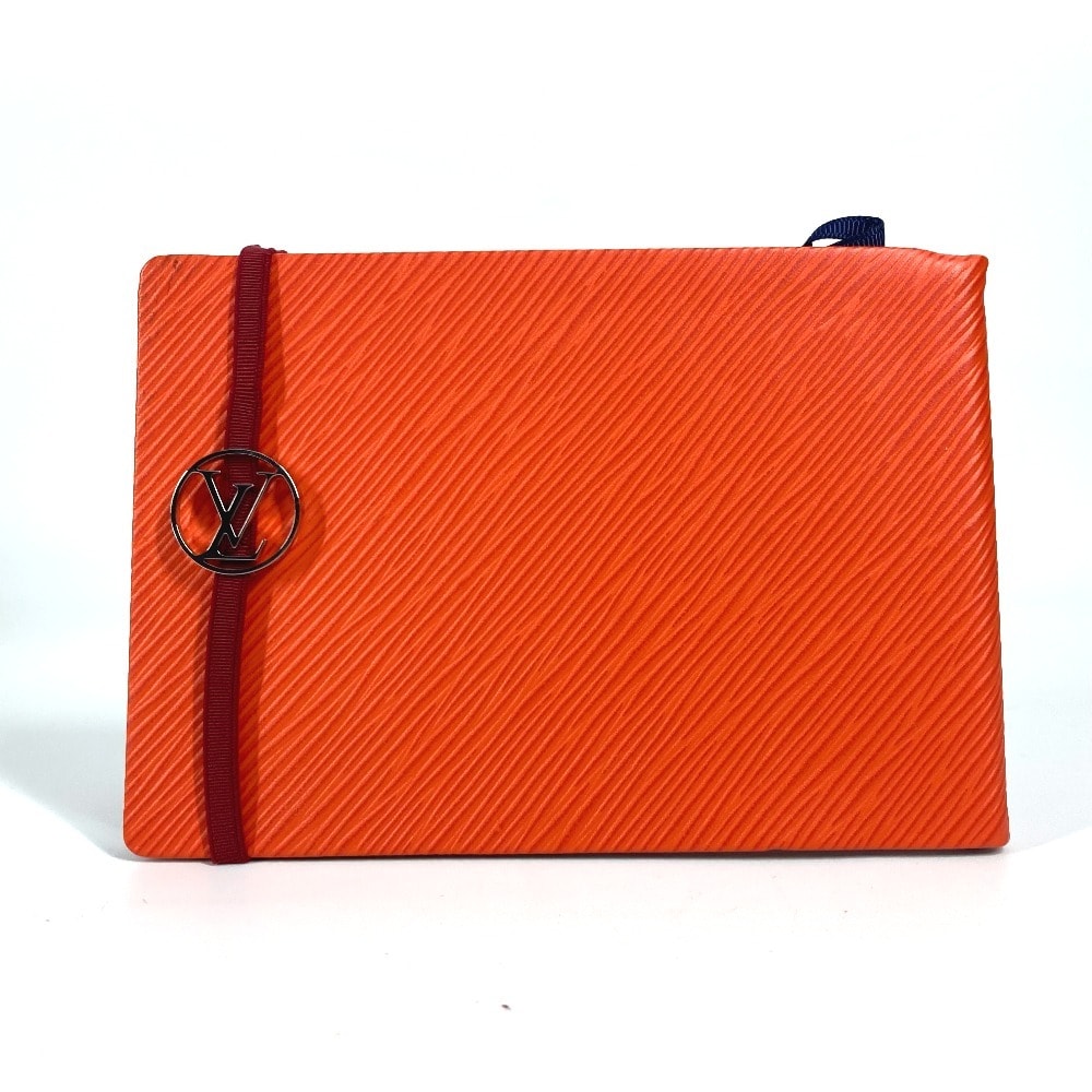 ルイヴィトン LOUIS VUITTON 横型 GI0275 エピ メモ帳 ステーショナリー ノートブック エピレザー オレンジ 未使用