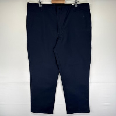古着 デッドストック ディッキーズ Dickies パンツ タグ付き ワーク 大きいサイズ ジッパーフライ W44 L30 ネイビー系 メンズ