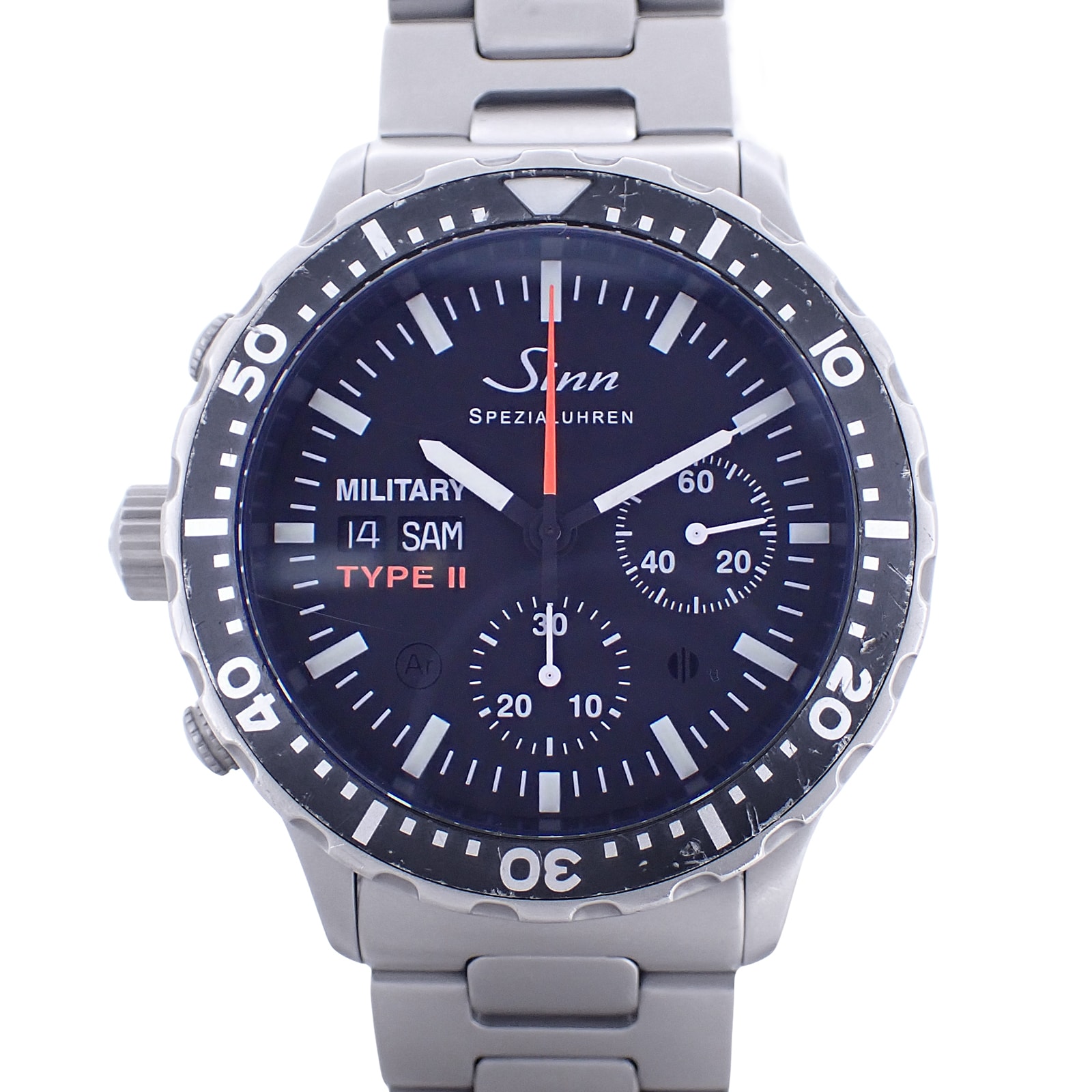 日本限定300本 Sinn ジン ミリタリー タイプll 9910 メンズ 腕時計