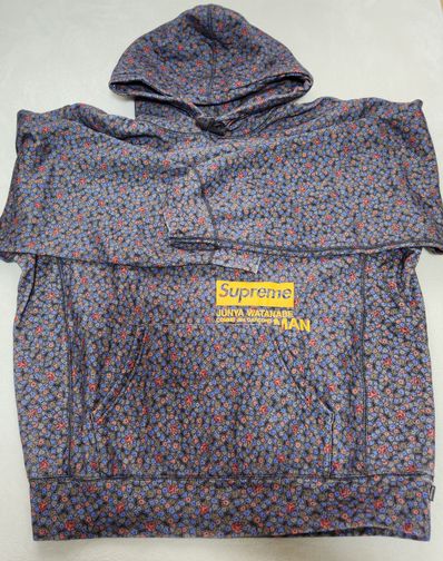 Supreme / JUNYA WATANABE COMME des GARCONS MAN Hooded Sweatshirt "Black Flowers"