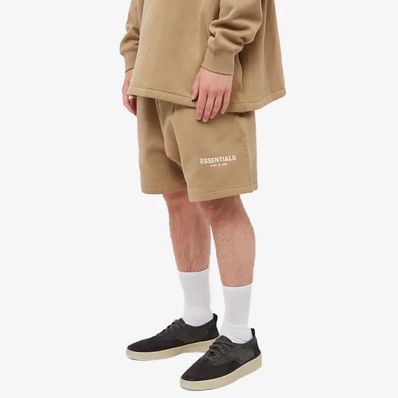 FEAR OF GOD ESSENTIALS オオク コットン ショートパンツ