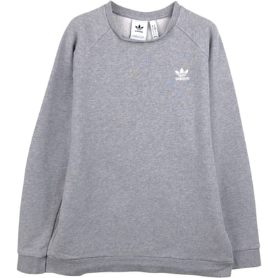古着 アディダス adidas ワンポイントロゴスウェットシャツ トレーナー メンズM相当/eaa680644