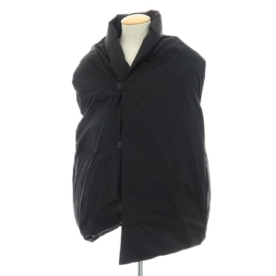 【中古】テアトラ TEATORA ROOMKEY VEST ナイロン ダウンベスト ブラック【サイズ3】【メンズ】