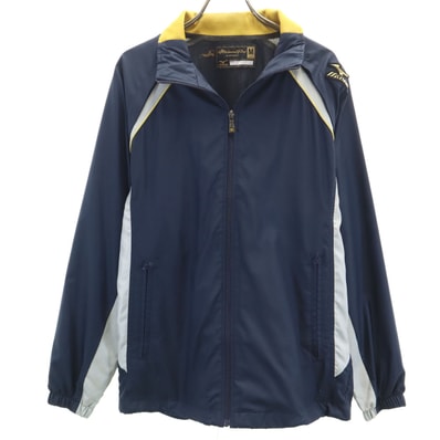 Mizuno ミズノ ジップジャケット M ネイビー系 裏メッシュ