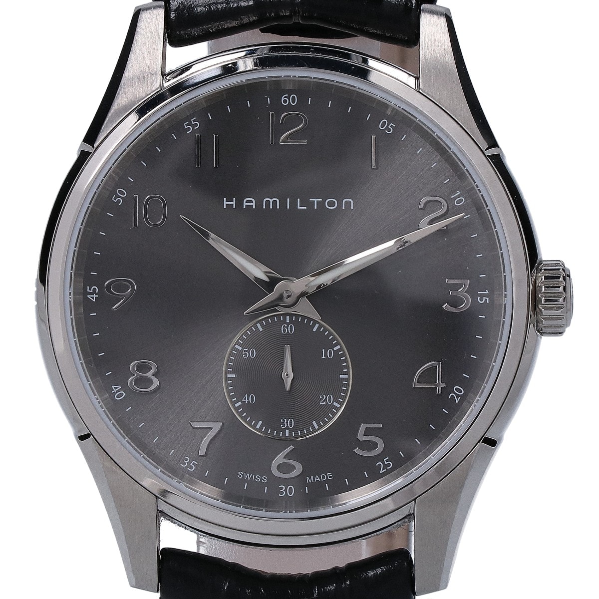 ハミルトン 【美品】H38411783 ジャズマスター Thinline Small Second Quartz クオーツ 40mm