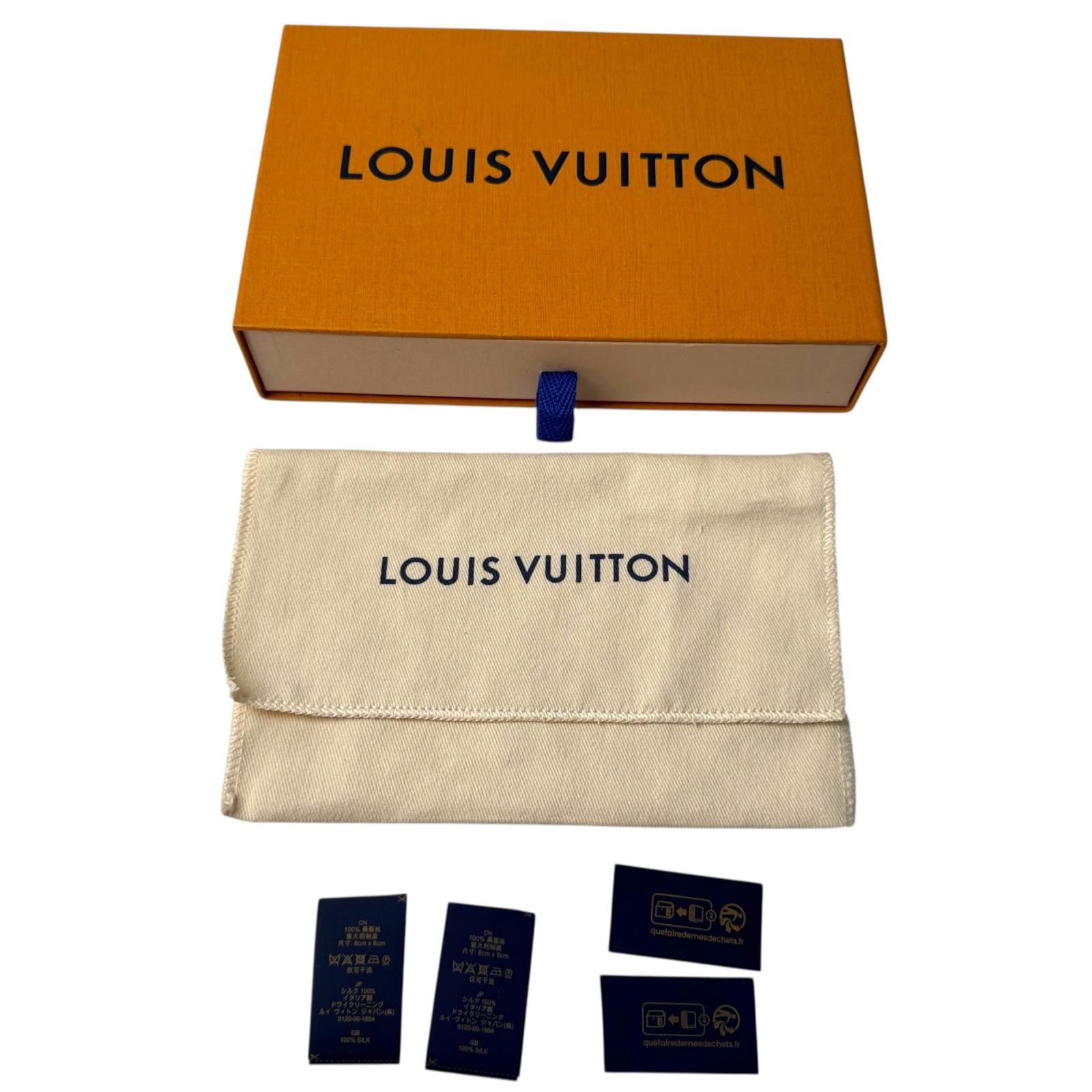 A (未使用に近い)】ルイヴィトン LOUIS VUITTON シュシュ セット