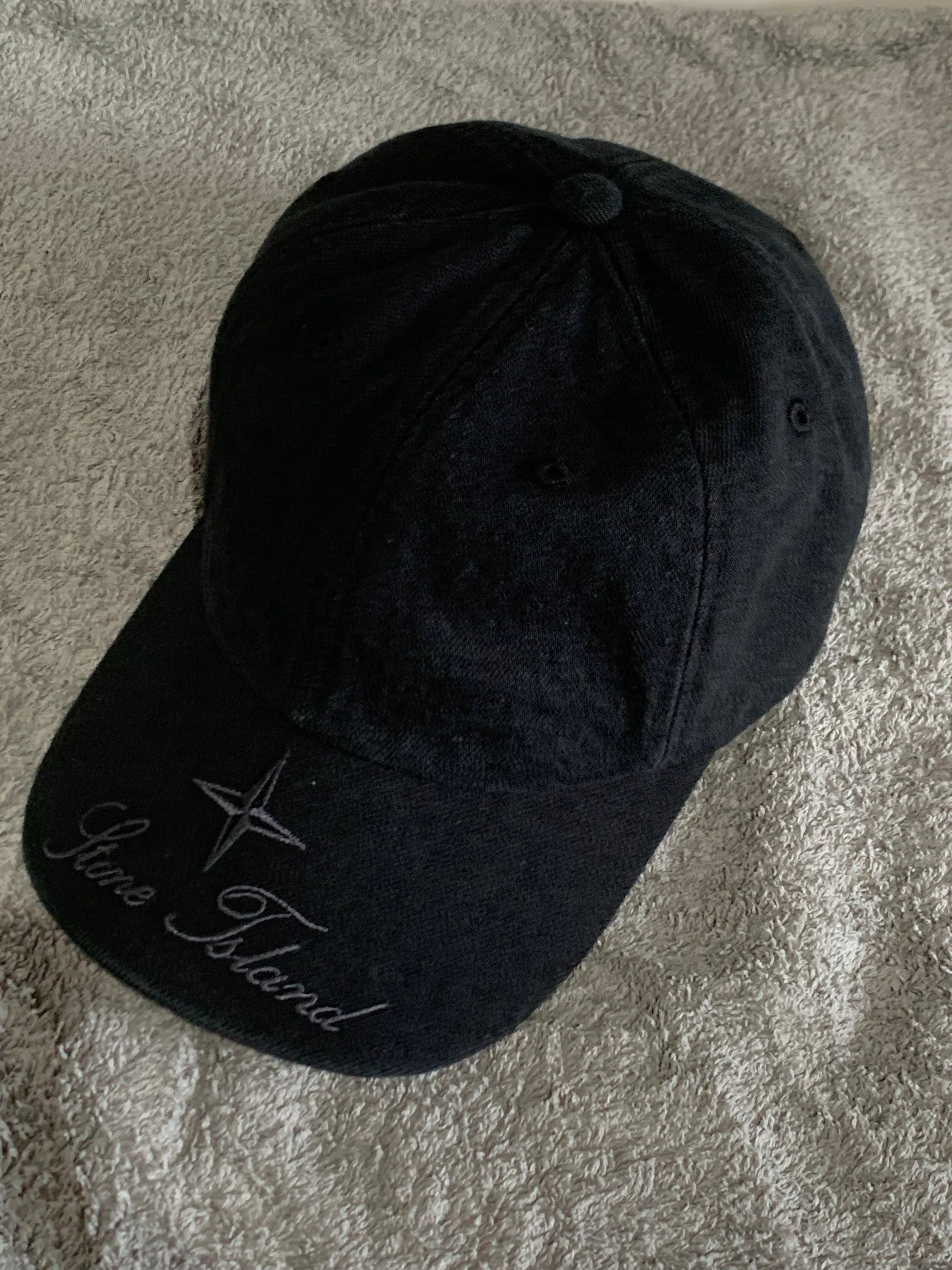 Supreme / Stone Island Denim 6-Panel "Black"