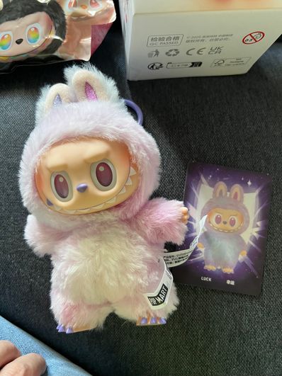 POP MART THE MONSTERS (LABUBU) Big into Energy Series Plush Pendant LUCK