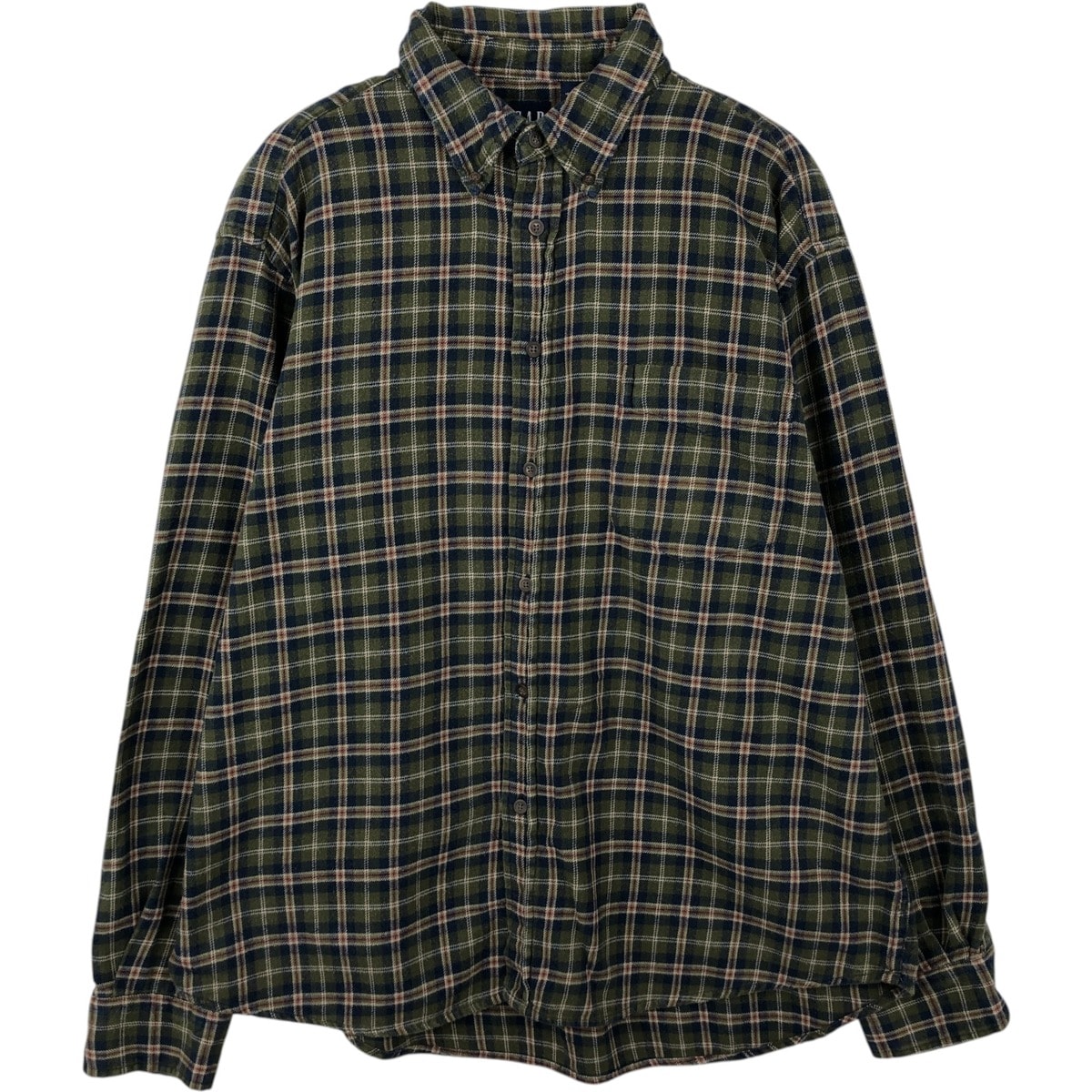 古着 90年代 ギャップ GAP オールドギャップ 長袖 ボタンダウン フランネルチェックシャツ メンズL相当 ヴィンテージ/eaa637947