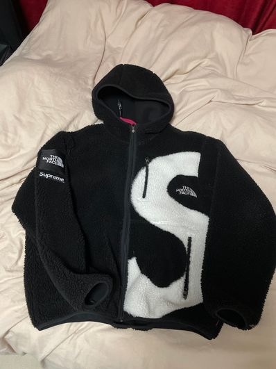 Supreme x The North Face S Logo Hooded Fleece Jacket "Black"