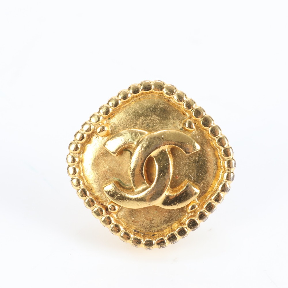 ■美品 シャネル ココマーク ゴールド アクセサリーイヤリング