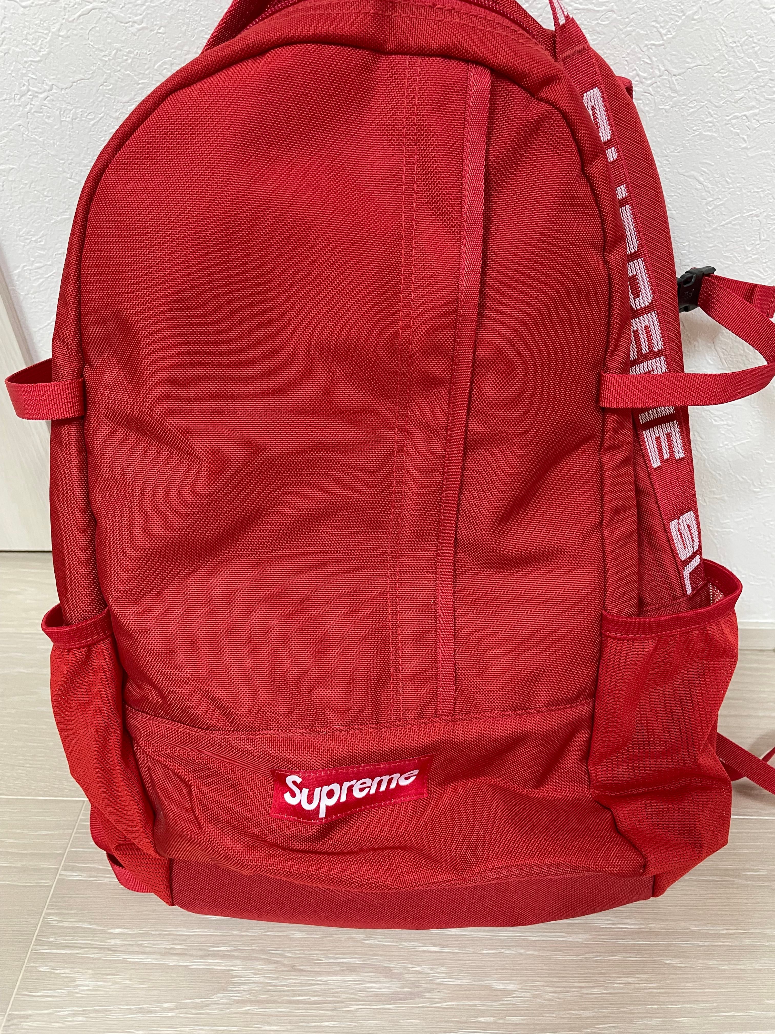 Supreme 18SS Backpack "Red"