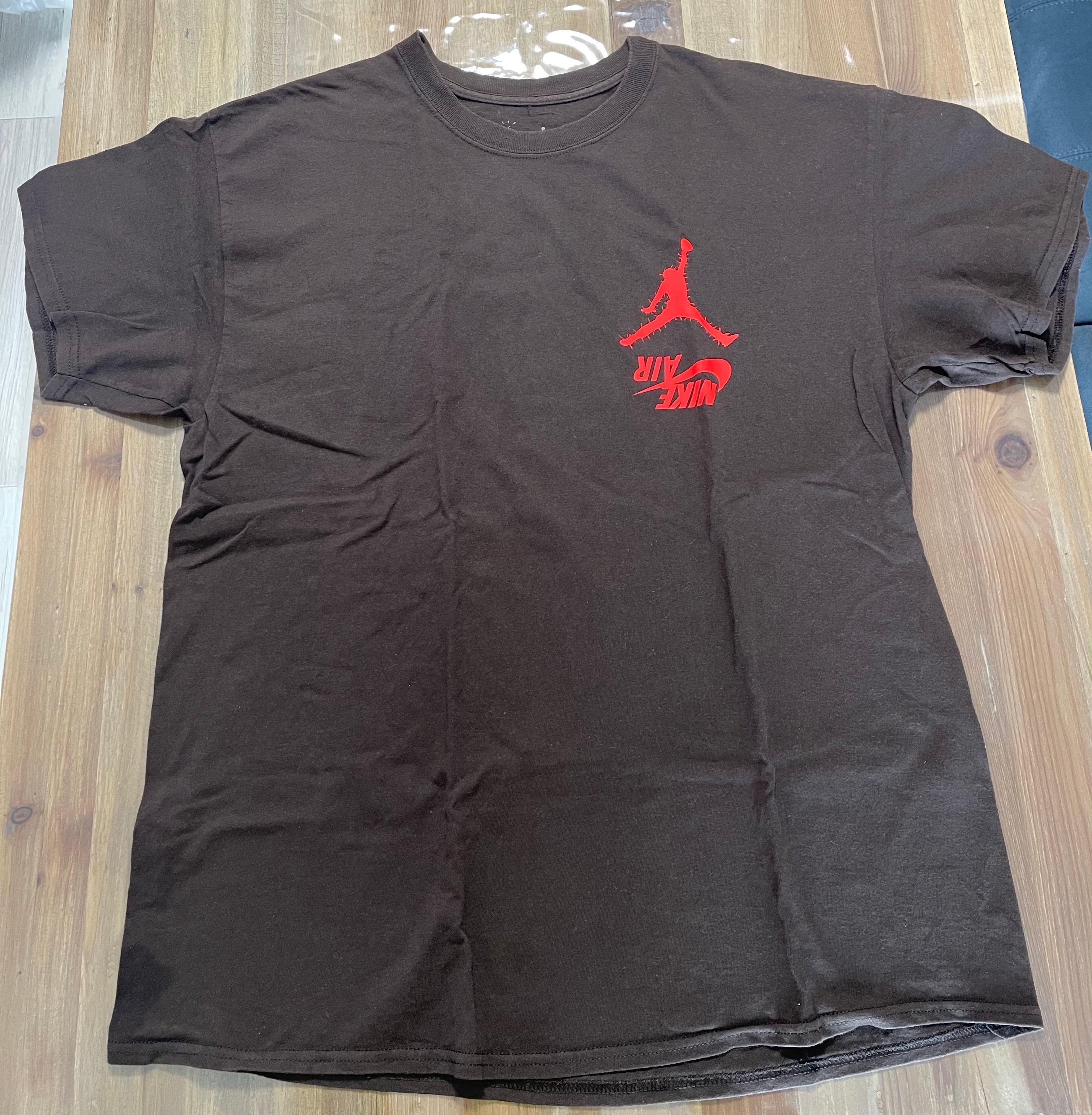 Air Jordan x Travis Cactus Jack Highest T Shirt "Brown"