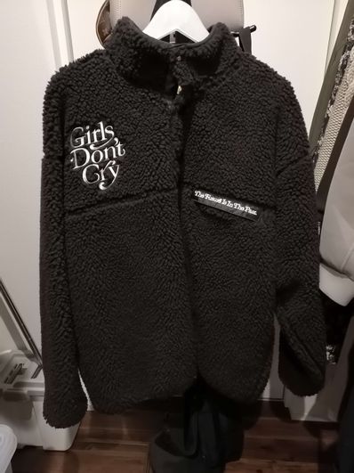 HUMAN MADE Girls Don ’t Cry fleece jacket "Black" / VERDY