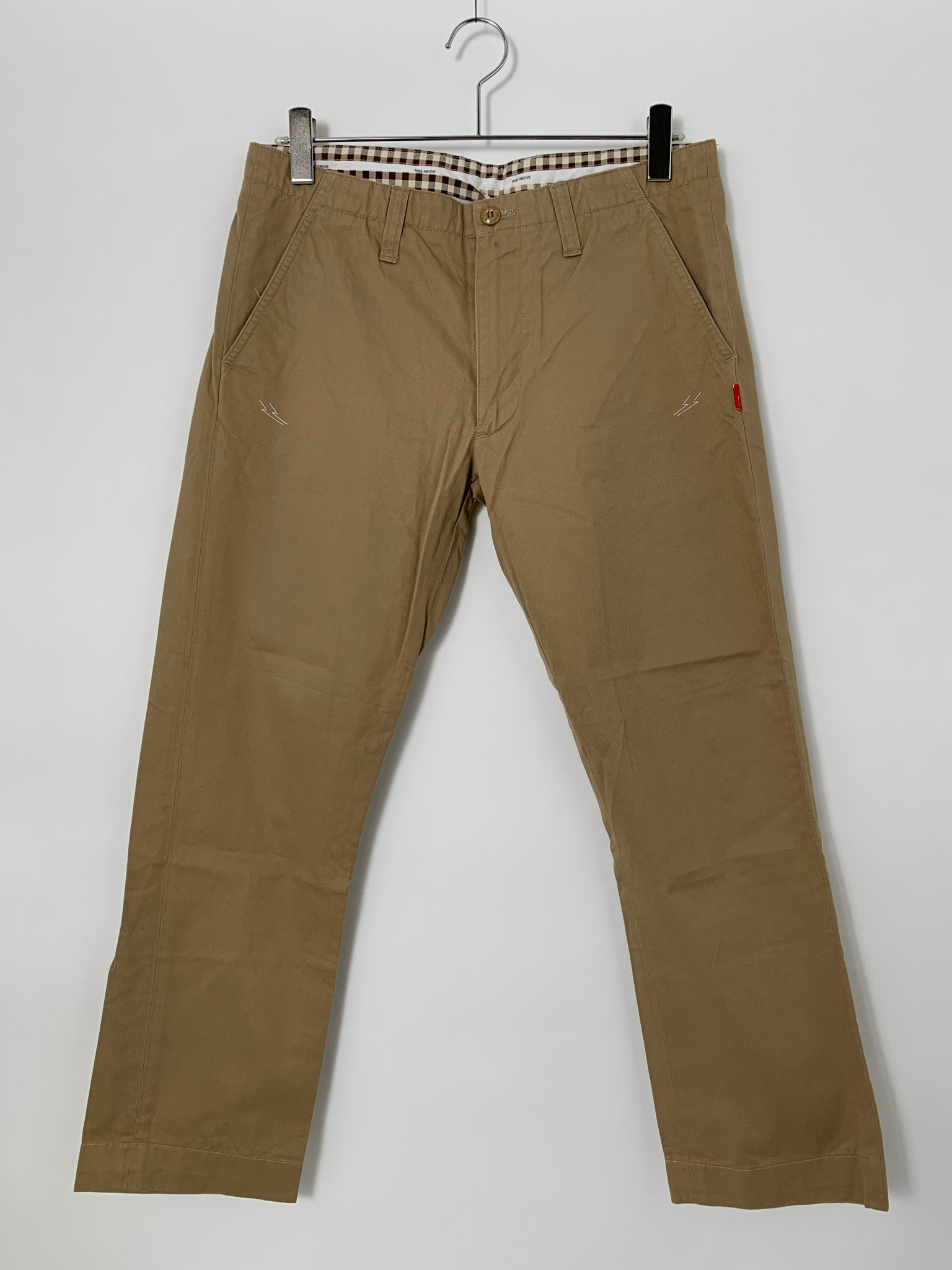WTAPS TROUSERS WORK CHINO PANTS Beige