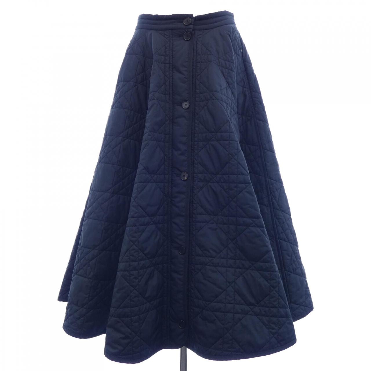 クリスチャンディオール CHRISTIAN DIOR マクロカナージュ キルティング 157J67A2827 ミディスカート スカート