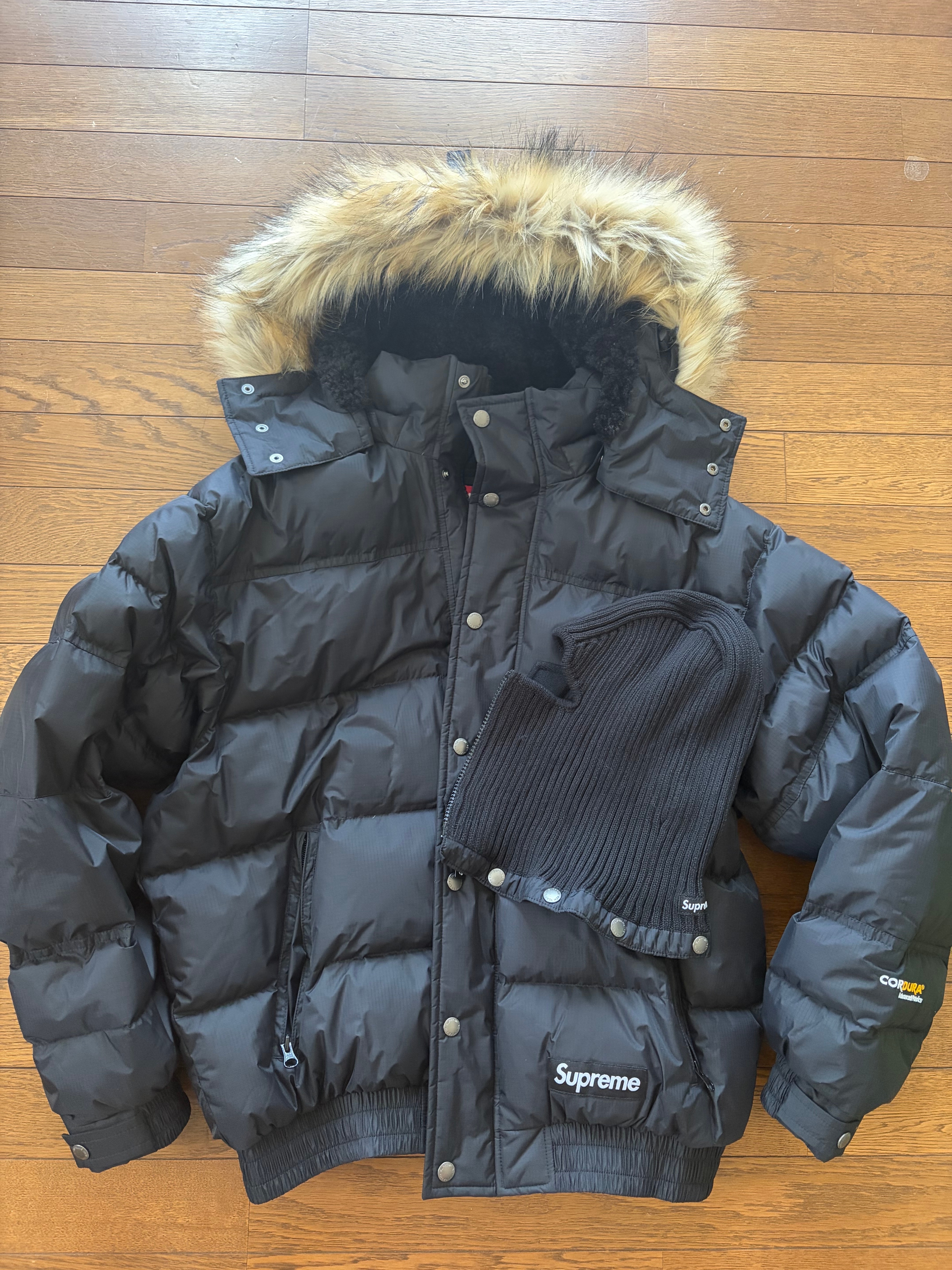 Supreme Facemask 700-Fill Down Puffer Jacket "Black"