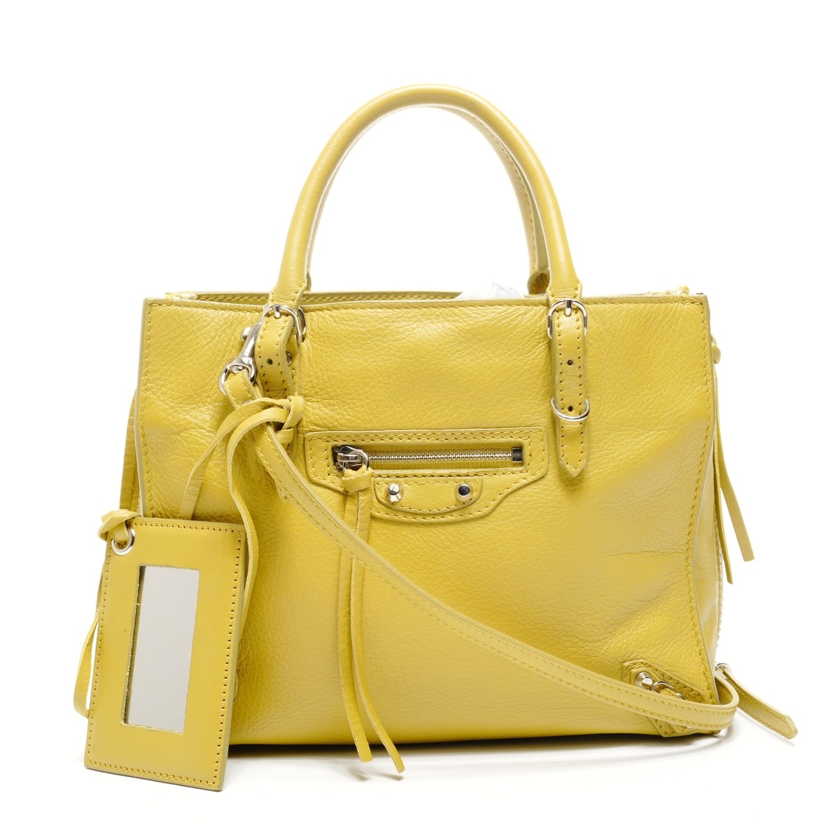 バレンシアガ BALENCIAGA ザ ペーパー ミニ レザー 2way ショルダーバッグ【中古】